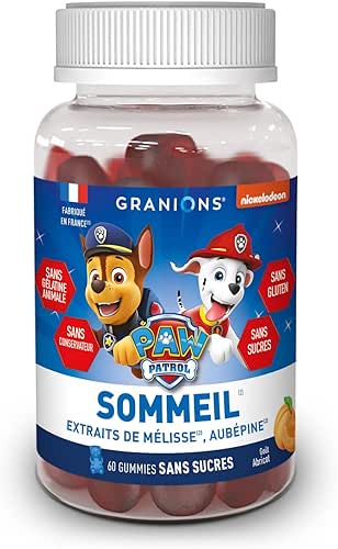 GRANIONS Gummies sommeil PAT PATROUILLE | Complement alimentaire | Relaxation,