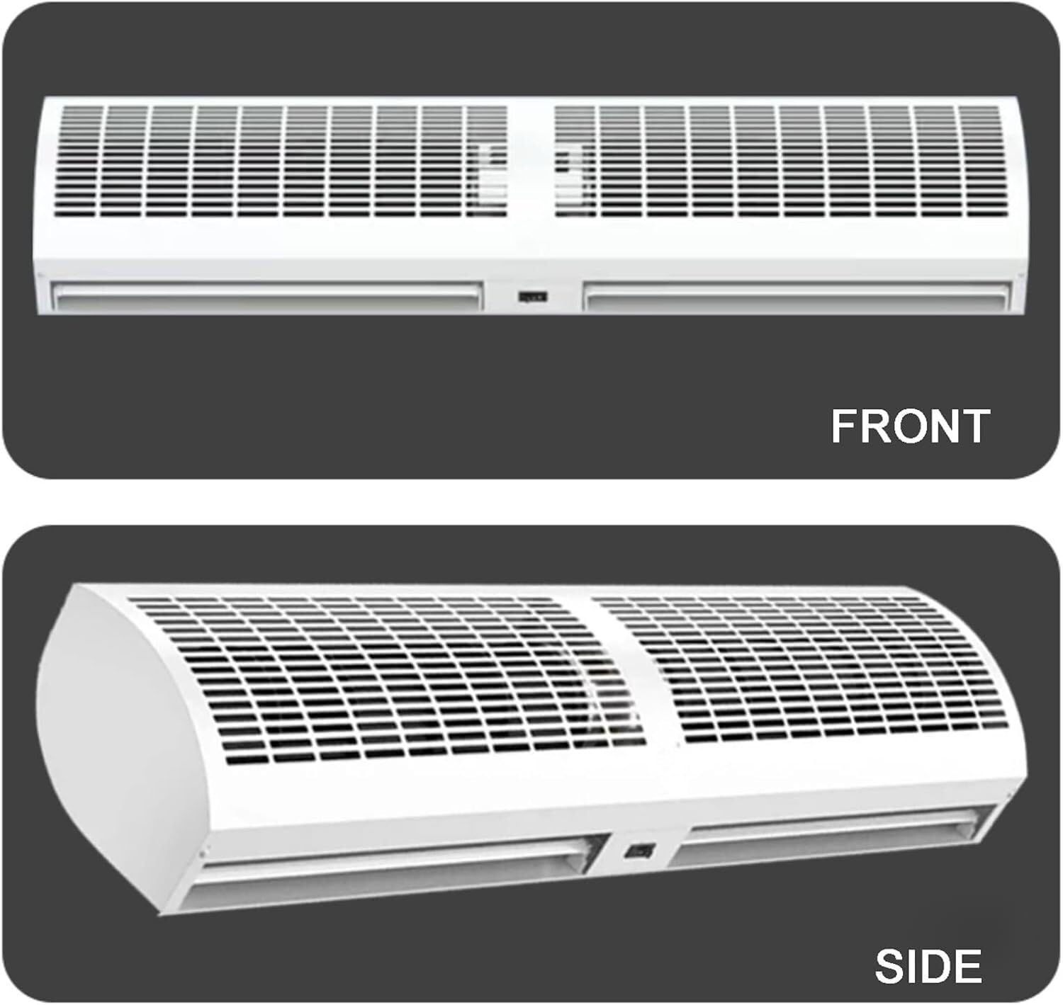 Cortinas de Aire para Puertas Cortina de Aire Comercial silenciosa. Ideal for Ascensores, centros comerciales y supermercados.(120cm)