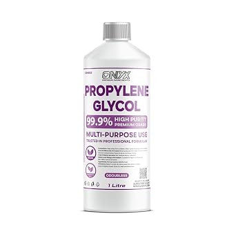 1L Mono Propylene Glycol MPG 100% PURE Food Grade USP/EP Pharma, Non GMO PG 1 Litre