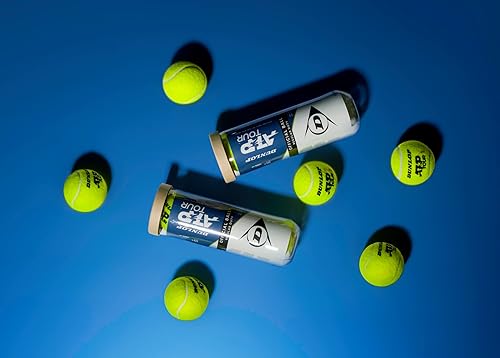 Miniatura 8 de Dunlop Sports ATP Premium - Pelotas de tenis - Estuche de 24 latas (72 pelotas) - Servicio regular y extra resistente