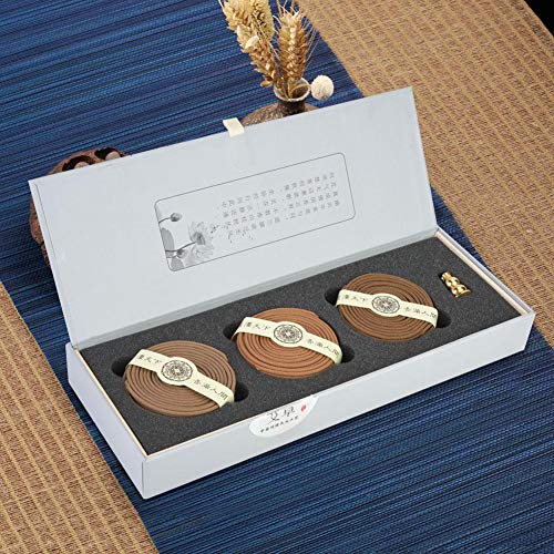 Hilitand Bobine di incenso di 4 Ore Tre odori di