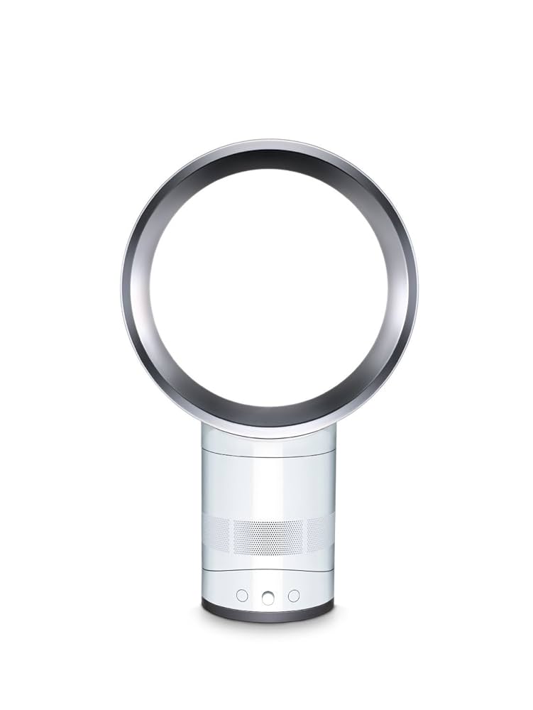 Dyson ダイソン　テーブルファン ホワイト／シルバー AM06 WS Dyson Air Multiplier AM06 12'' Desk Fan - White/Silver