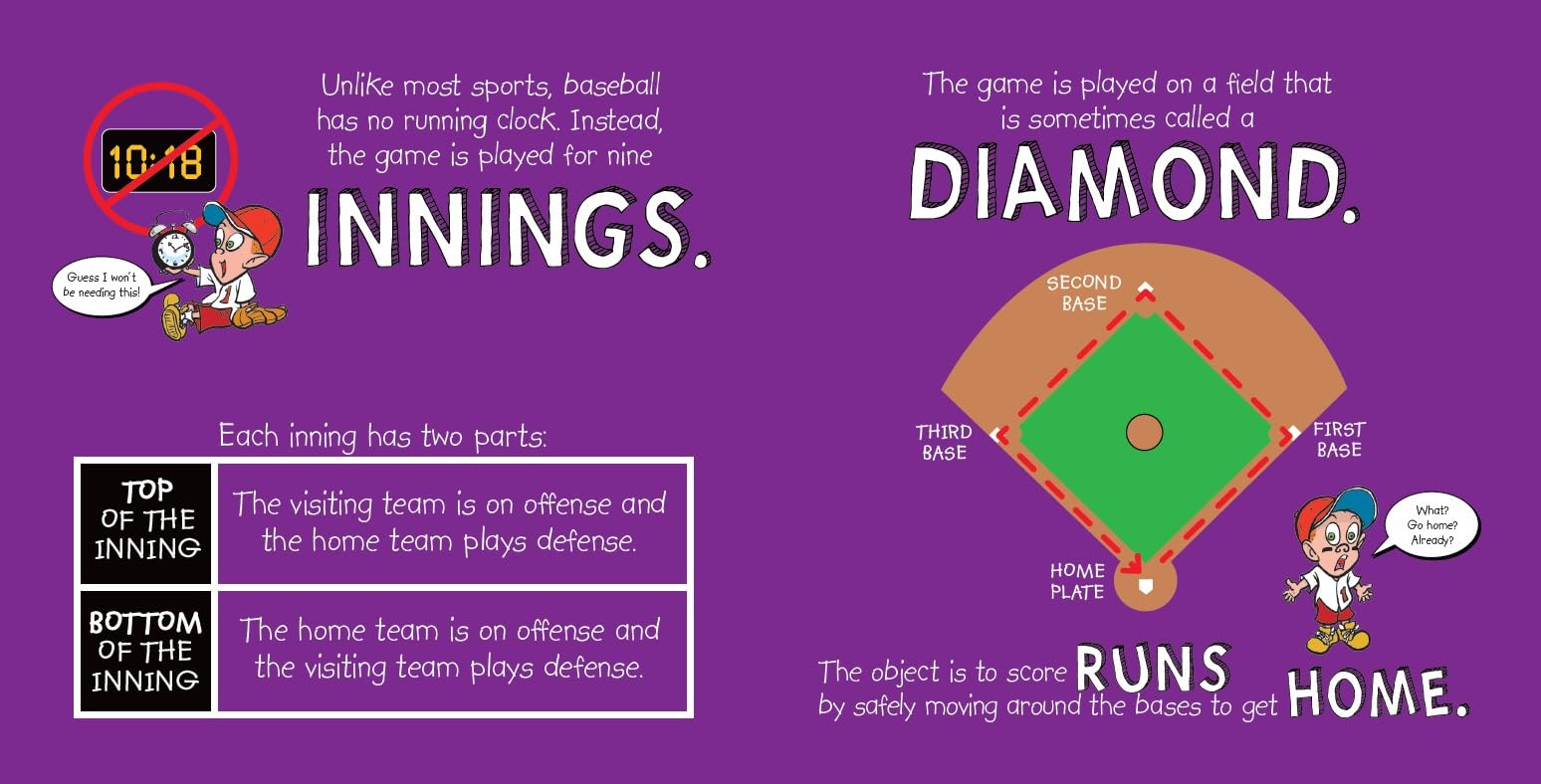 My First Book of Baseball (Board Book) (Sports Illustrated Kids: a Rookie Book)