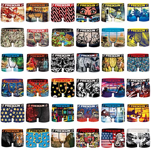 FREEGUN Pack Surprise Calzoncillo Ropa Interior Hombre