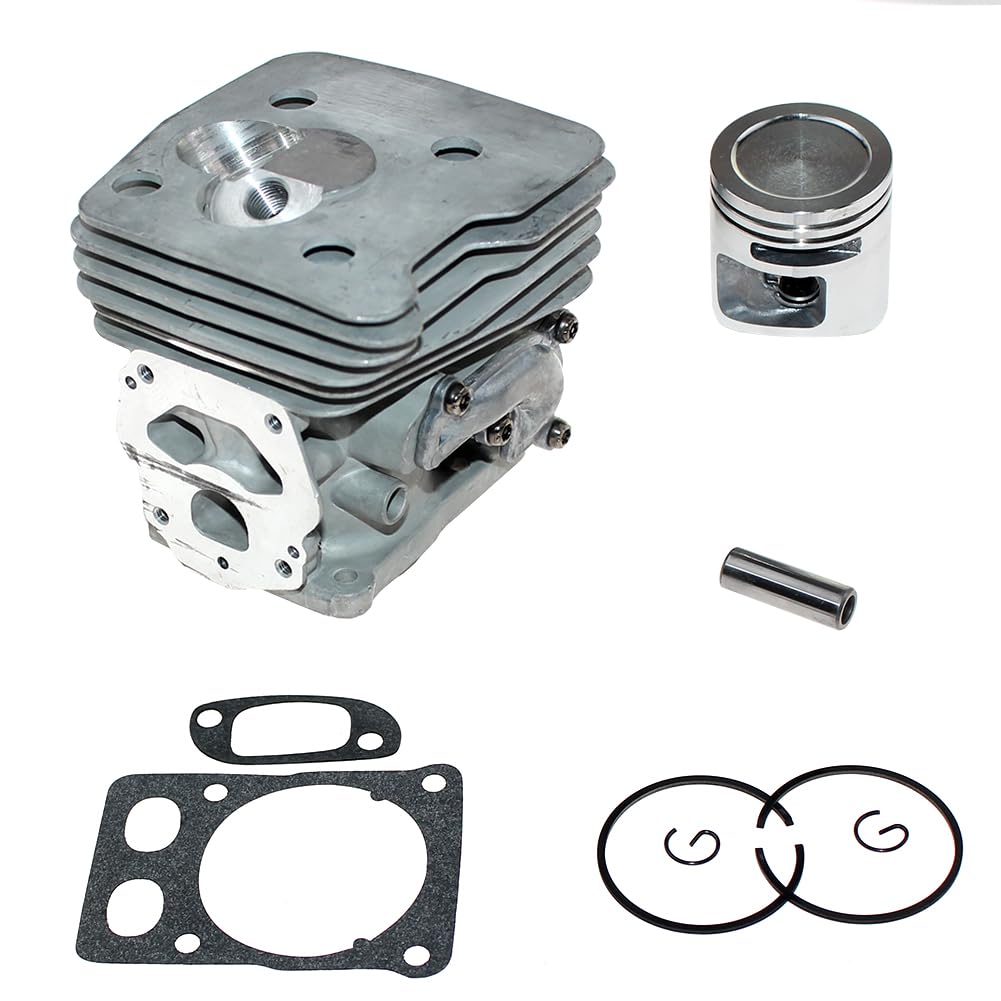 Części ogrodowe Zestaw tłoka cylindra-42mm pasuje do kosy spalinowej do Husqvarna 345FR 545F 545FR 545FX 545FXT 545RX 545RXT do Jonsered CC2245 FC2245 FC2245W