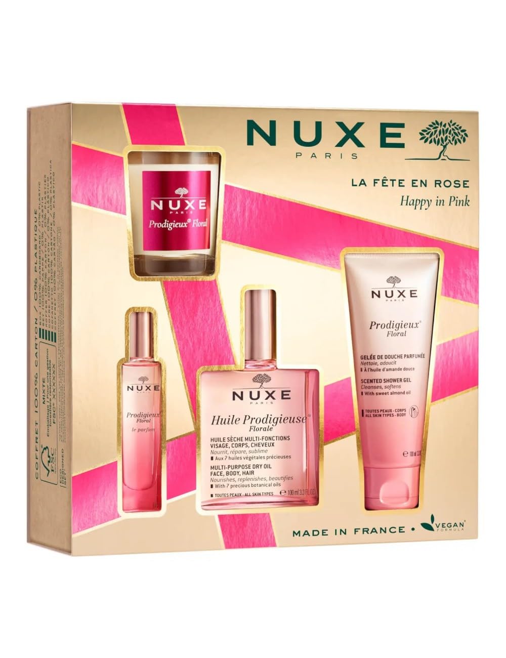 Nuxe Prodigieux Coffret La Fête en Rose
