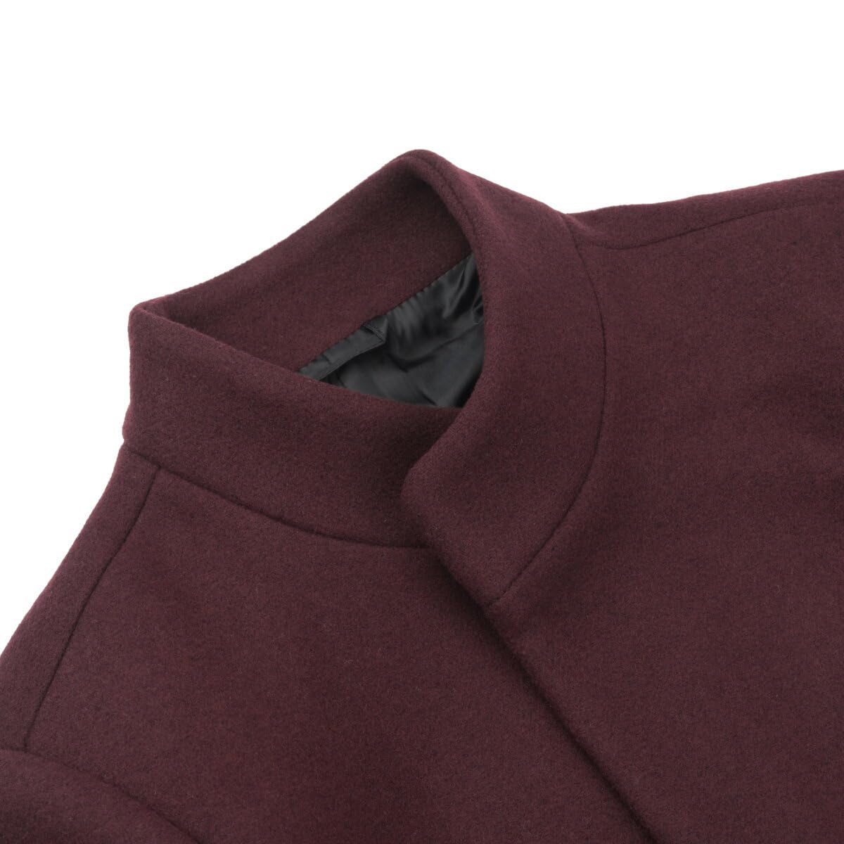 Allthemen Cappotto Invernale da Uomo Trenchcoat Lungo in Lana Caldo Coat Sottile Outerwear a Vento