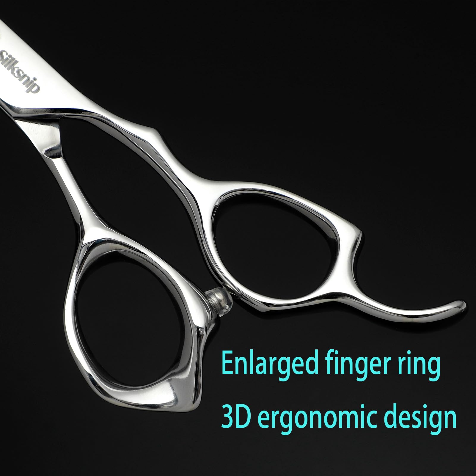 Professional Hair Cutting Scissors Barber Shears with Leather Case