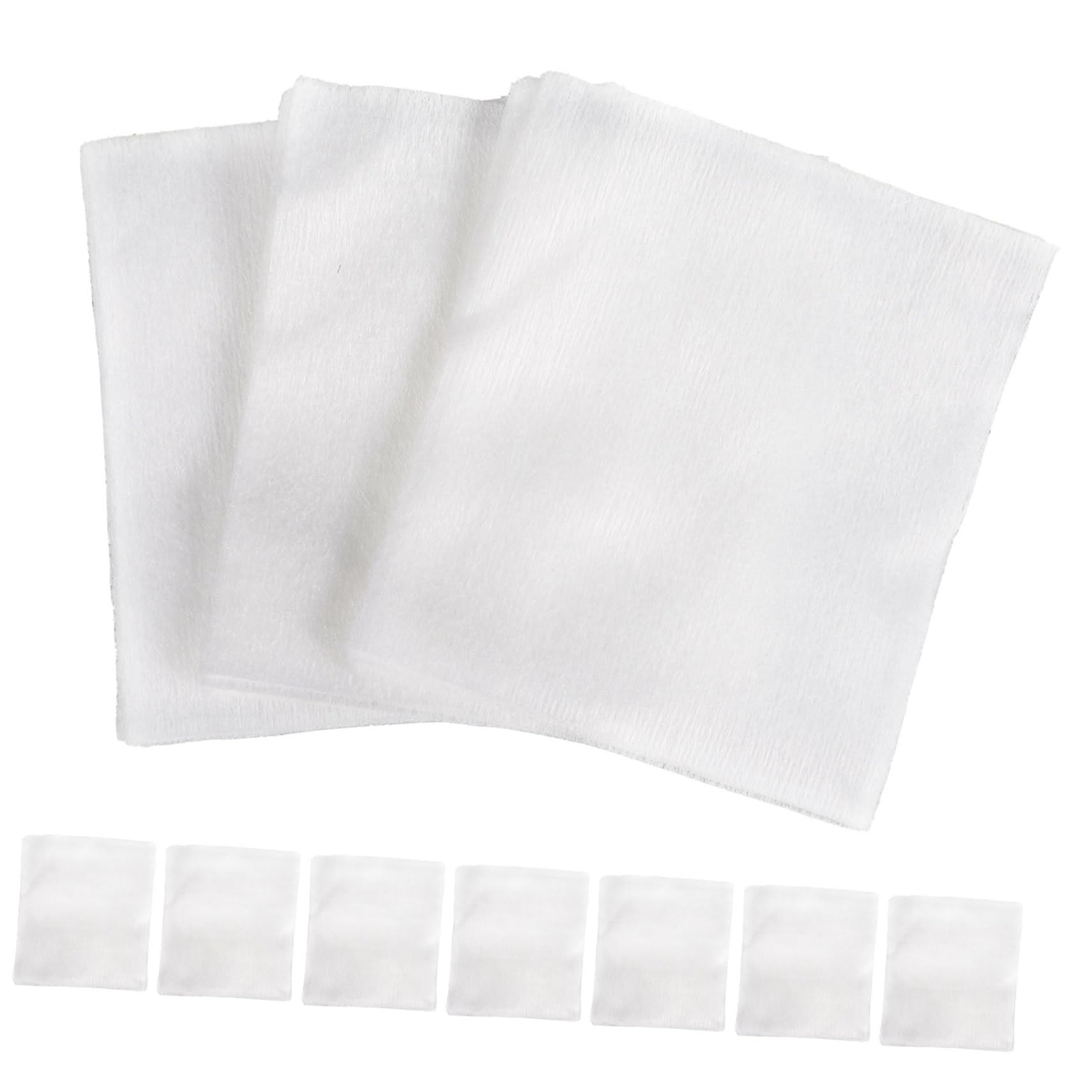 IWOWHERO 200pcs Makeup Remover Pads Reusable Cotton Rounds for Face Cleansing Alternative