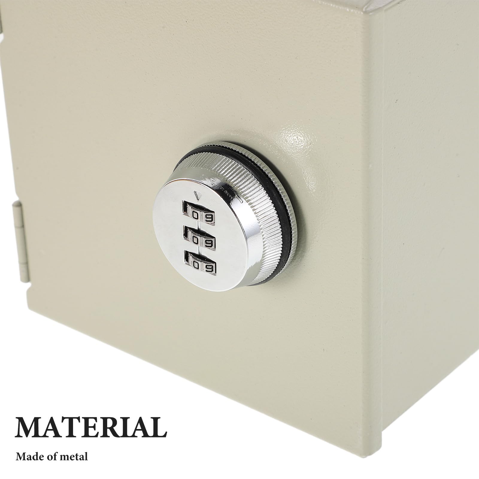Ipetboom Boîtier de Prise Électrique Étanche en Acier Inoxydable 86 Type Cache-Interrupteur Rotatif à Code sans Clé Protection Sécurisée pour Prise Murale Intérieure et Extérieure Boîte