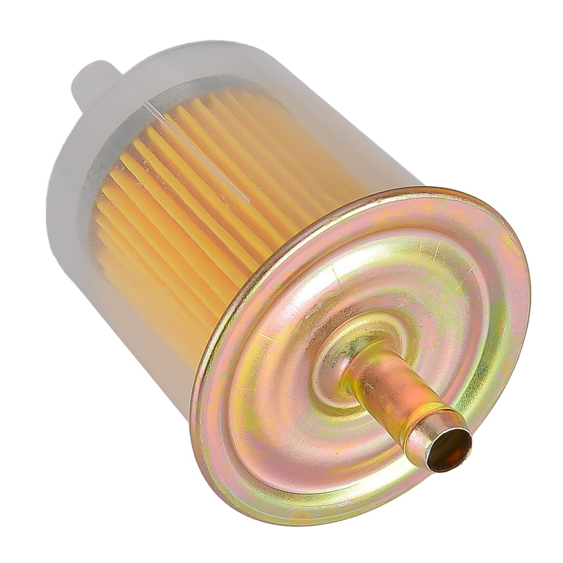 5 filtros de Combustible en línea de 3/8 Pulgadas para Combustible de Gas para Aceite para universales para industriales para Motocicletas para automóviles para vehículos recreativos