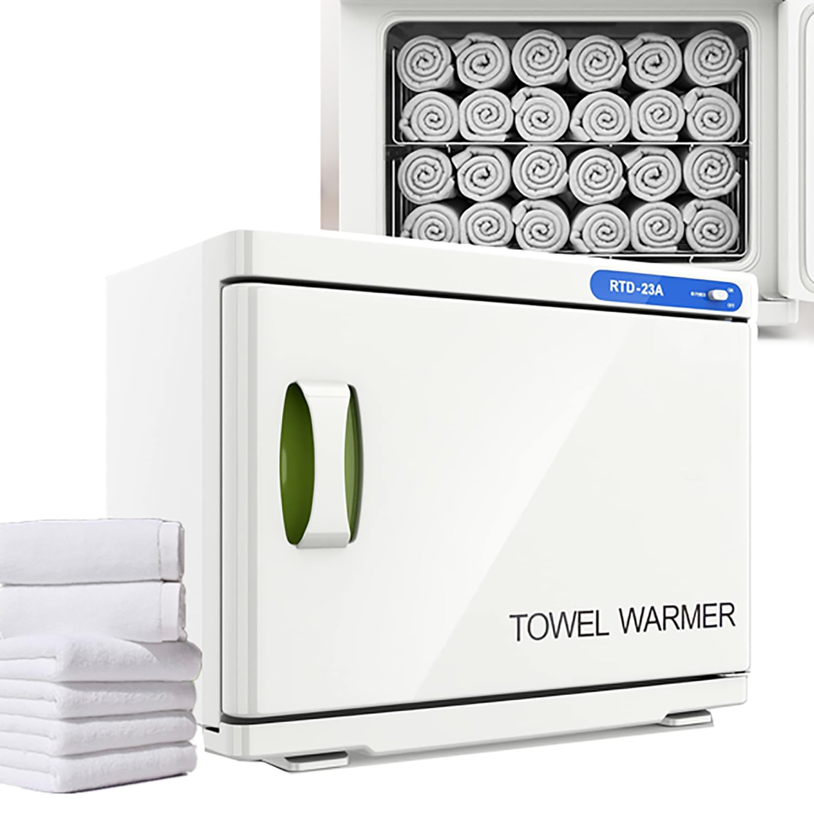 Gabinete Calentador De Toallas De 176 °F, CalefaccióN De 360 °, Gabinete De DesinfeccióN De Toallas De 18 L, Seguridad Y Salud, Uso Para Spa Facial, Belleza Del Cabello, Equipos De SalóN Y Hogar