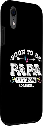 Miniatura 3 de Soon to Be Papa 2027 Loading for Pregnancy Announcement Case for iPhone XR