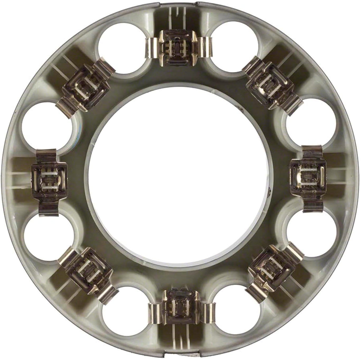 2017-2023 Ford Super Duty Tremor Black Appearance OEM Front Wheel Center Hub Cap Cover with Thru-Style Open Lug Bolt Holes KC3Z-1130-AA