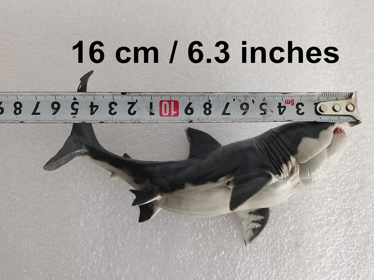 PNSO Megalodon Shark Prehistoric Sea Ocean Animal PVC Action Model