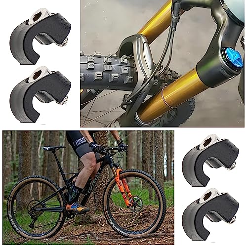 20x Moutain Bike Bicycle Fork Brake Cable 5.5mm Housing Clamps Bike Fork Brake Hose Guides Front Fork Cable C-Shaped Fixed Buckles - Image 4