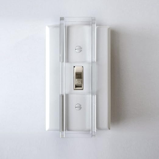 Child Proof Light Switch Guard - for Standard (Toggle) Style Switches