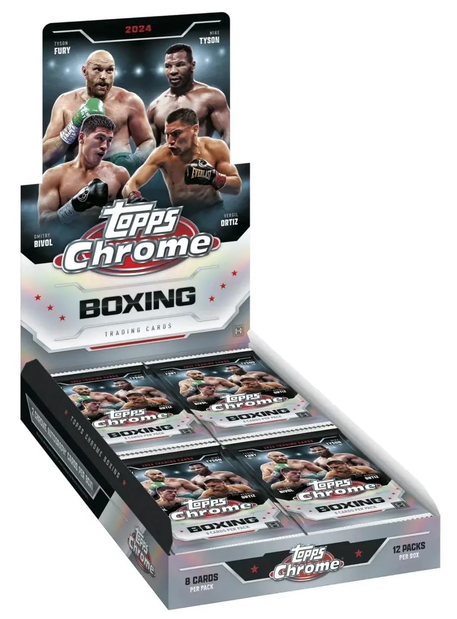 Amazon.co.jp: 2024 TOPPS CHROME BOXING HOBBY BOX 直筆サイン入
