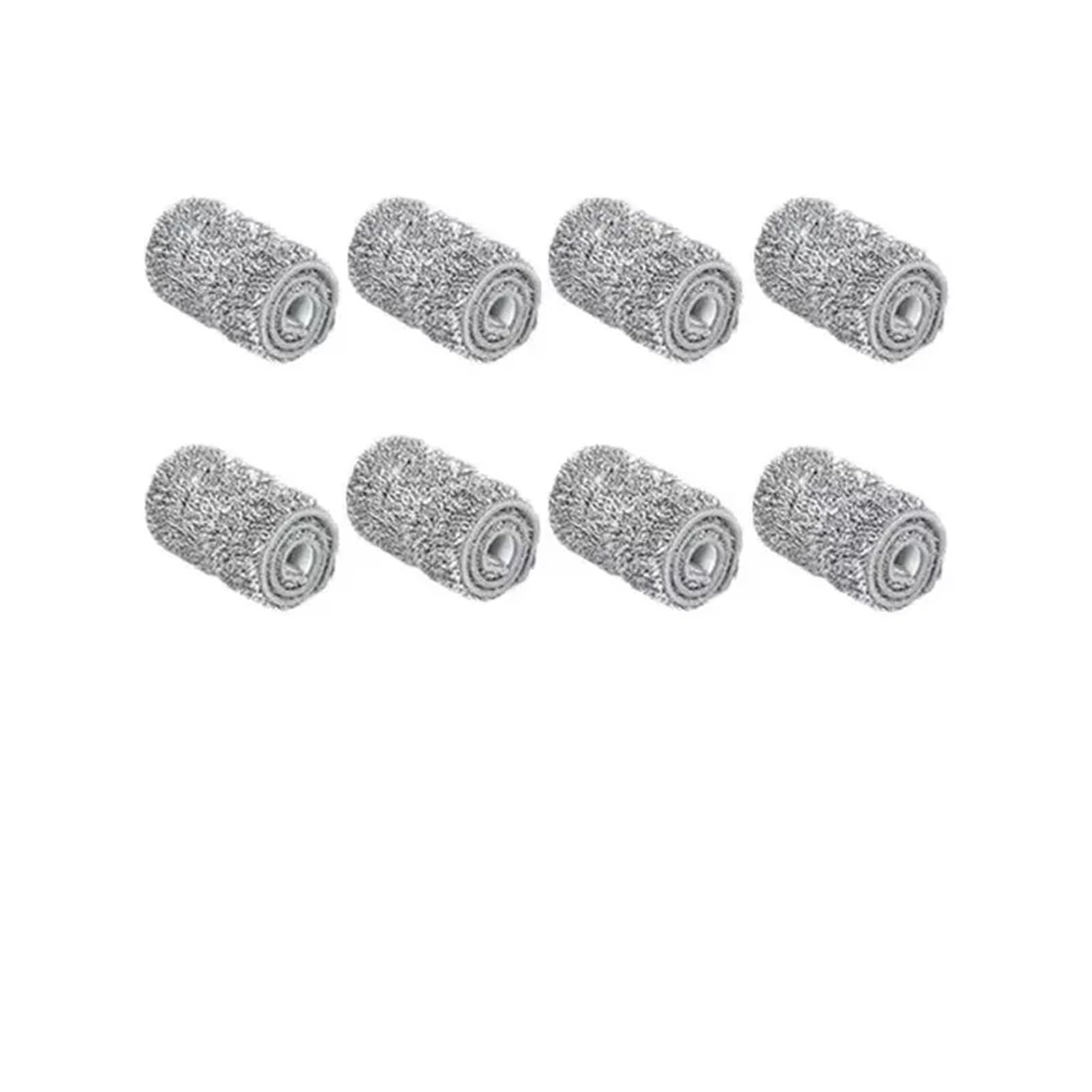 Trapeador Plano Manos Libres Lazy Mop con Almohadillas Lavables, Herramientas de Limpieza for el hogar(8pcs-Cloths)