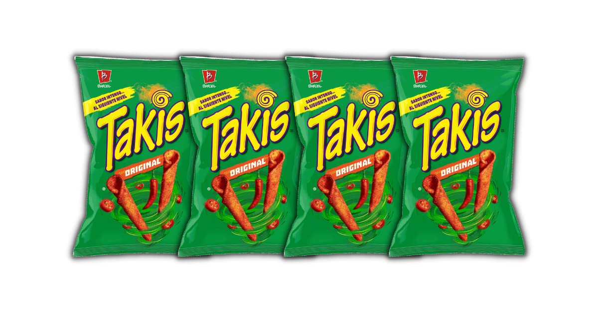 Barcel Takis Original Flavored Chips (Imported From Mexico