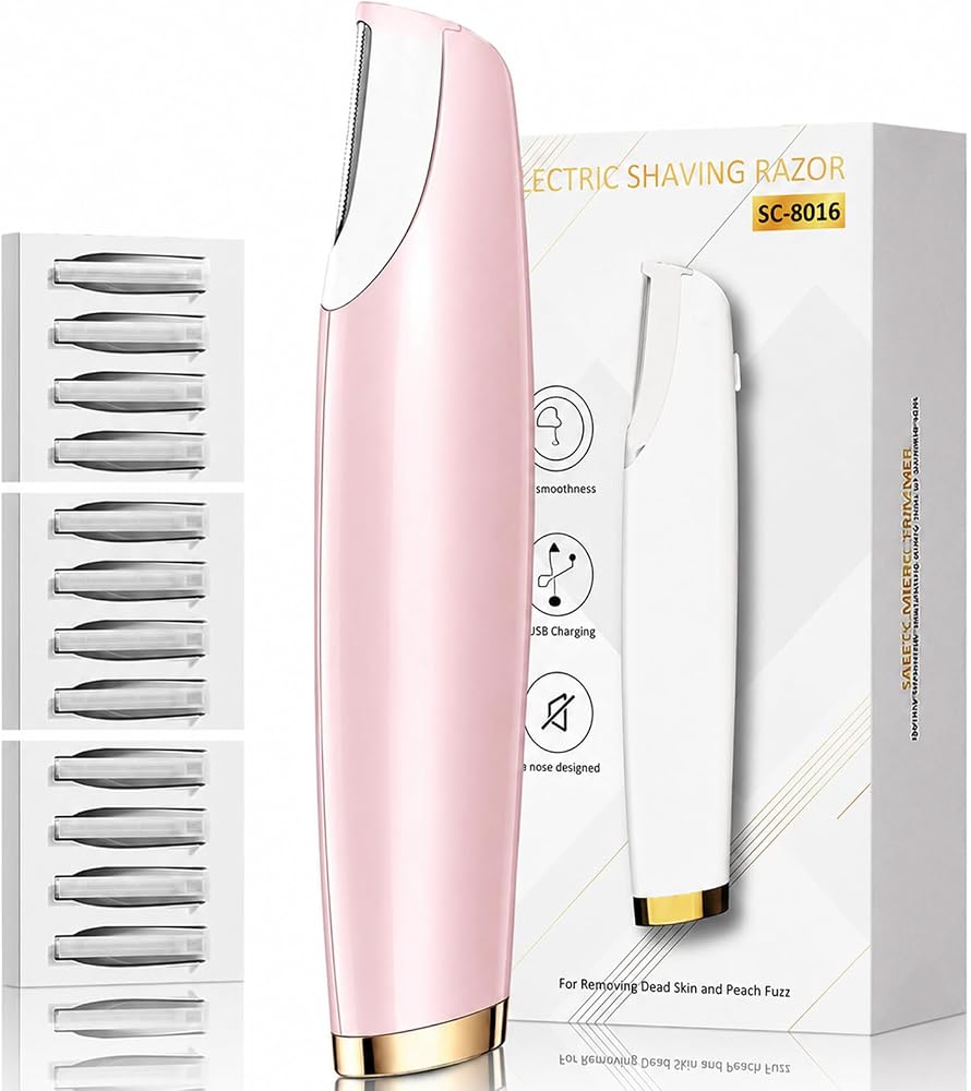 Sonic Smooth dermaplane for Women face-Dermaplane Razor for Women Face