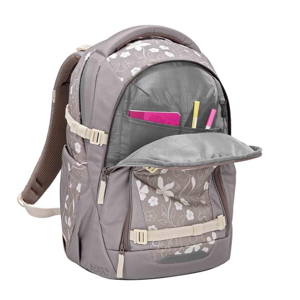Coocazoo Mate Schulrucksack Set 3tlg. inkl Sporttasche (Vanilla Bloom)