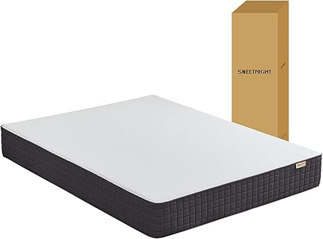 Amazon Sweetnight マットレス シングル 高反発 ベッドマットレス 高さ21cm こだわり中材 高密度ウレタン 通気性 圧縮梱包 寝具 幅97 奥195 高さ21cm 折りたたみマットレス オンライン通販