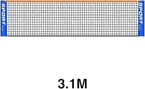 Miniatura 2 de Red de bádminton portátil para tenis, fútbol, tenis, niños y adultos, red de entrenamiento de voleibol para interiores y exteriores, red deportiva