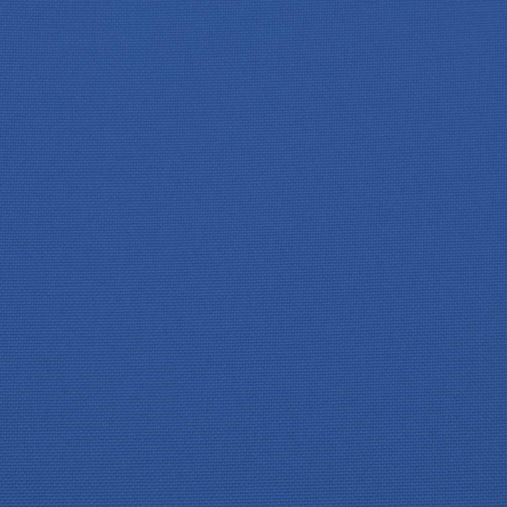vidaXL Cuscini Sedia con Schienale Alto 6 pz Blu Reale Tessuto Oxford