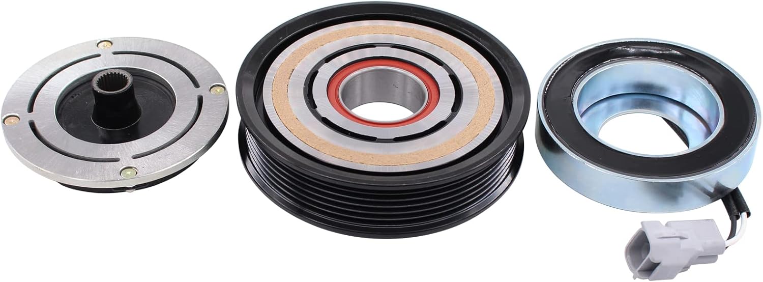 MOTOKU AC Compressor Clutch Assembly for Chrysler 300 2014-2023, Dodge Charger 2014-2023, Challenger 2015-2023, Ram 1500 2014-2023 5.7 6.2 6.4