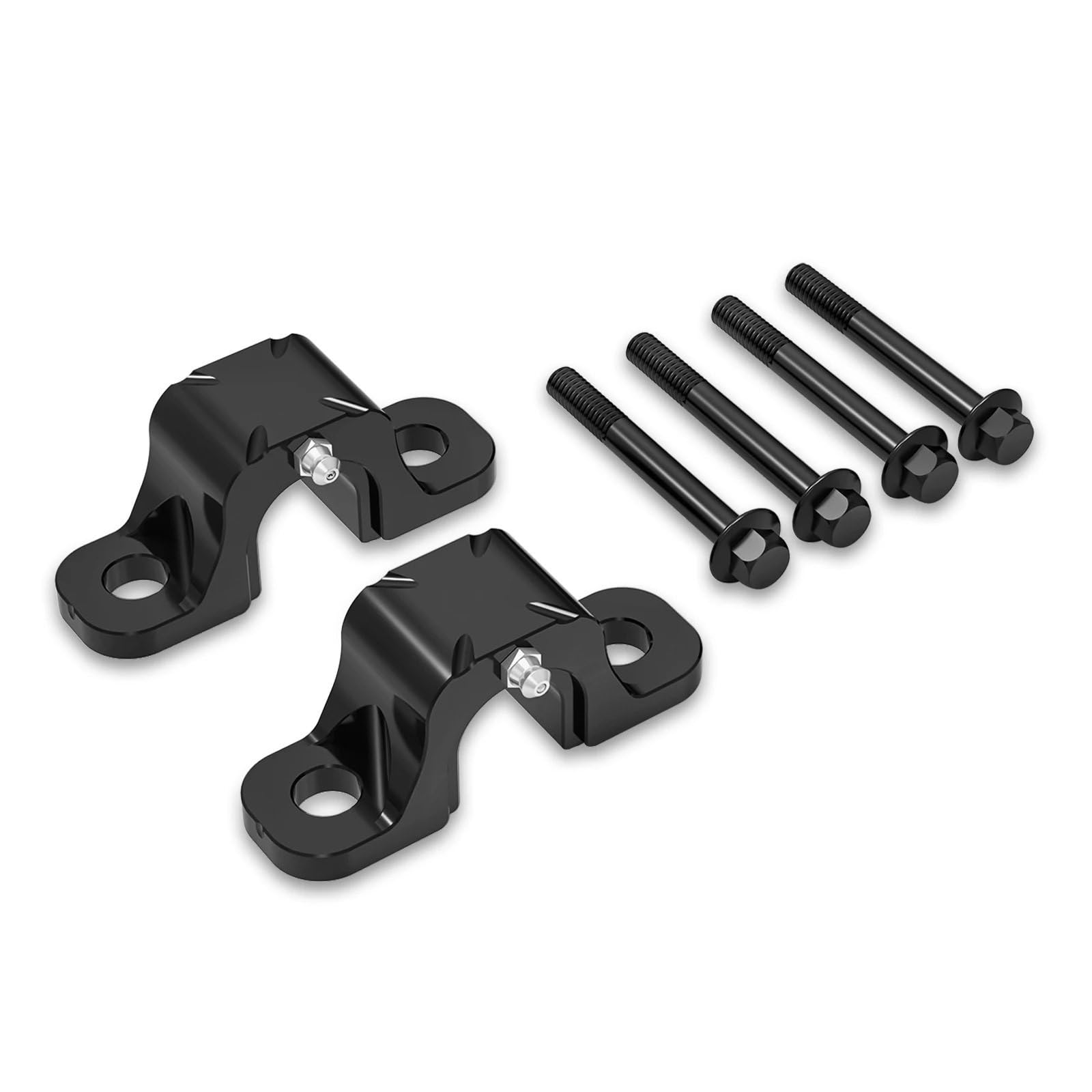 Pasuje do przednich wsporników stabilizatora Maverick X3, aluminium Billet, do CAN AM Maverick X3 4x4 Turbo DPS Max R RR UTV Wały napędowe(Black)
