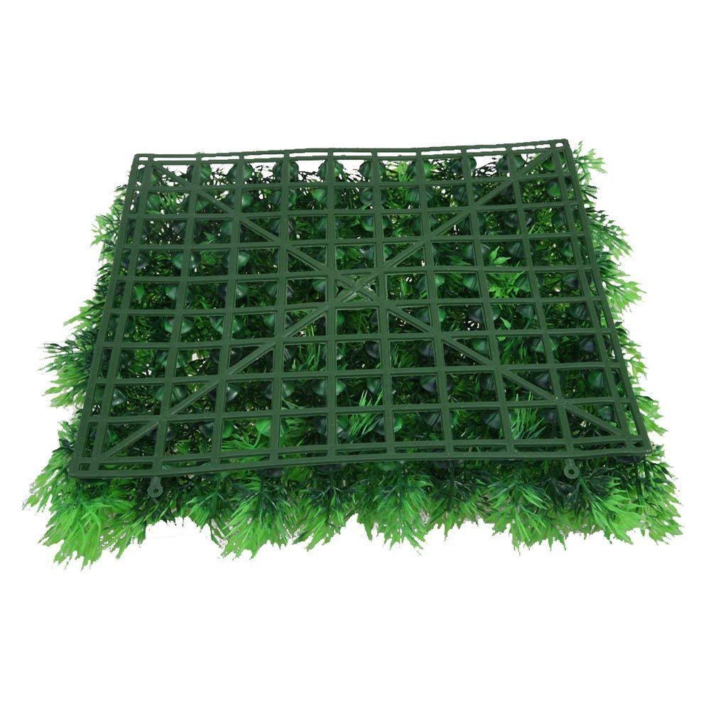 Fliyeong Premium Quality Artificial Plant - Artificial Fake Water Aquatic Green Grass Plant Lawn Aquarium Landscape