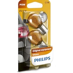 Luz Intermitente Carro Carpoint Phillips Vision, PY21W, Naranja, 14.00x9.50x14.00