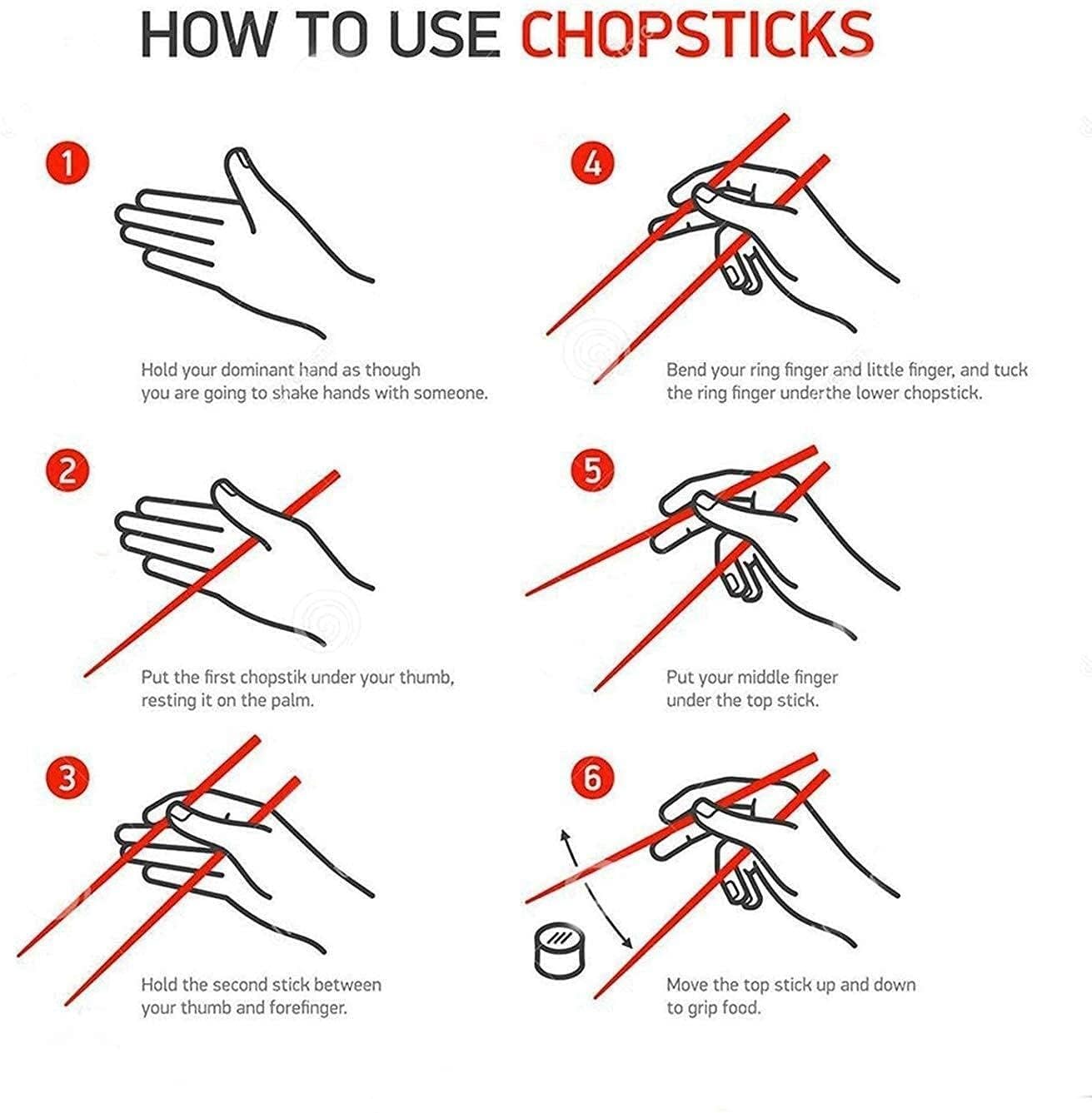 baguettes japonaises cooking chopsticks Ensemble de baguettes antidérapantes réutilisables allant au lave-vaisselle