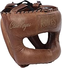 CLETO REYES Boxing Traditional Headgear for Men and Women, Sparring Fighting Sports, Kickboxing, MMA, Muay Thai, Leather, 80th Anniversary