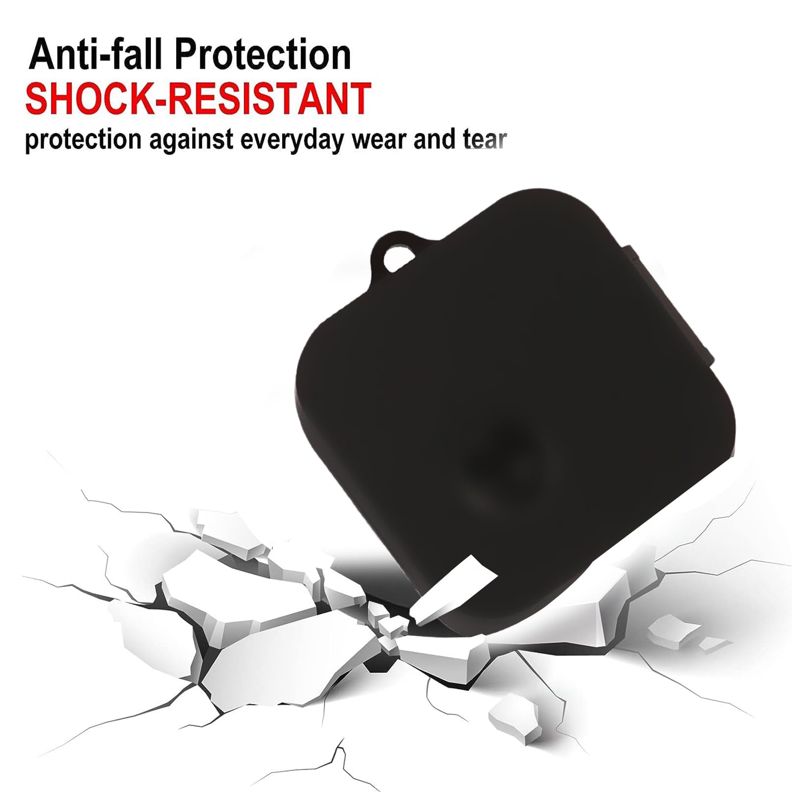 KZIOACSH Silicone Case for Nothing Ear 2024/Nothing Ear 3 with Carabiner - Image 2