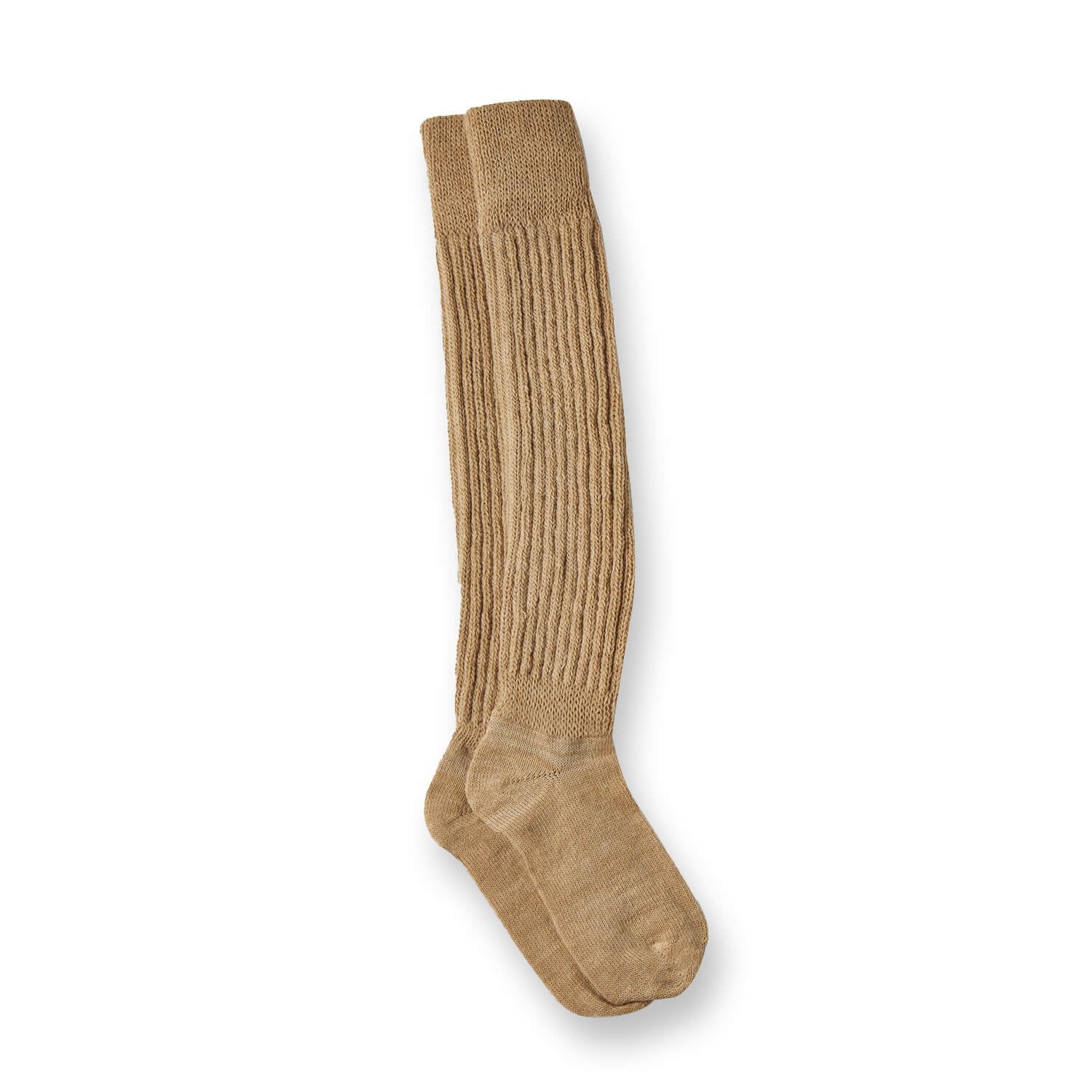 Coopers Of Stortford Women's Camel Extra Long Thermal Socks