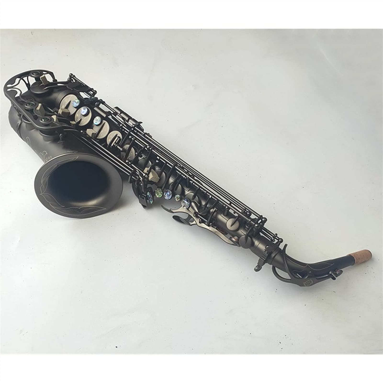 BCDYH Eb アルトサックス Amazon.co.jp: プロのアルトサックス Eb サックス手彫りパターン