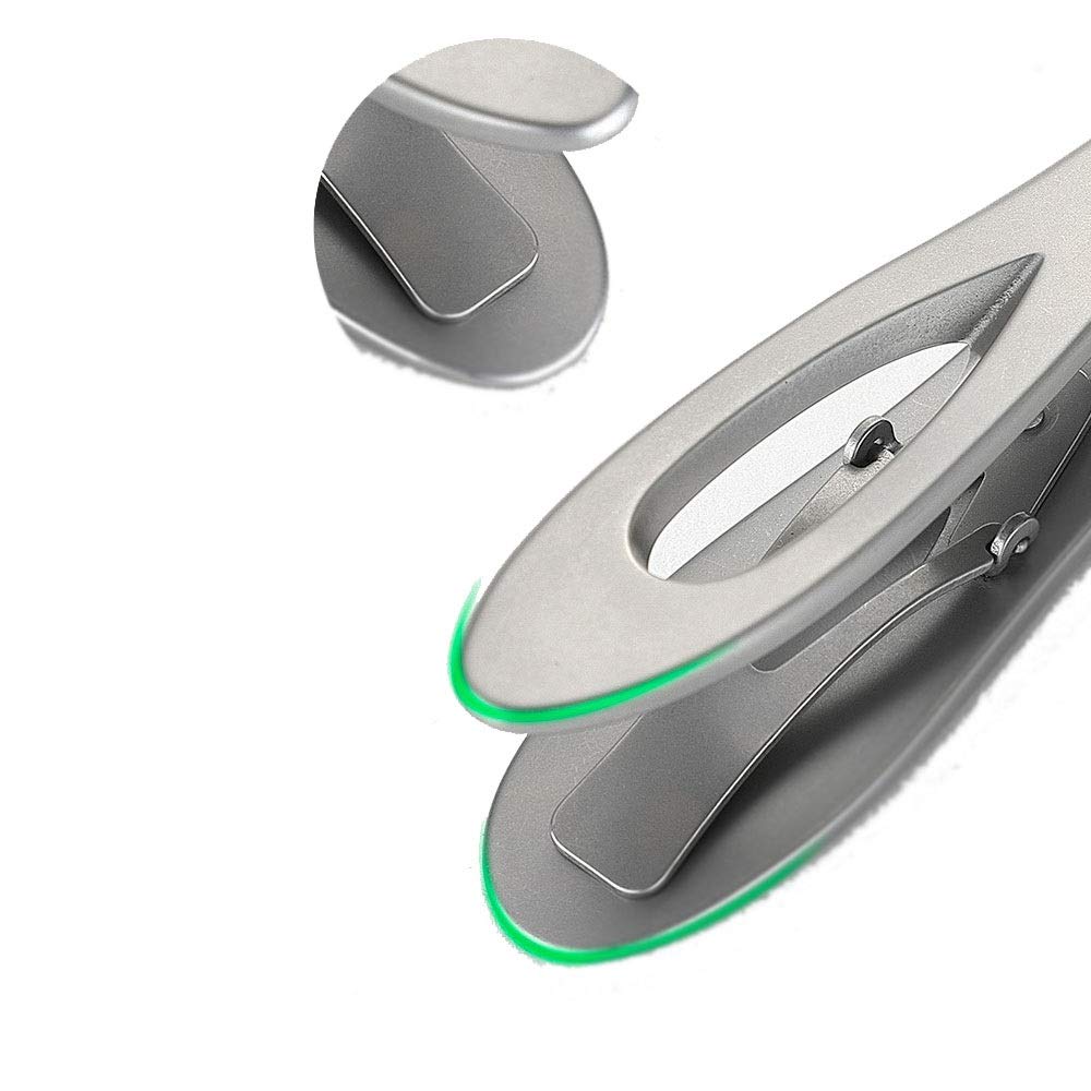 Obcinacz do paznokci nożyczki do paznokci dla dorosłych/stop aluminium srebrne nożyczki do paznokci 92 * 20 * 21 mm nożyczki do paznokci ze stali nierdzewnej nożyczki do paznokci