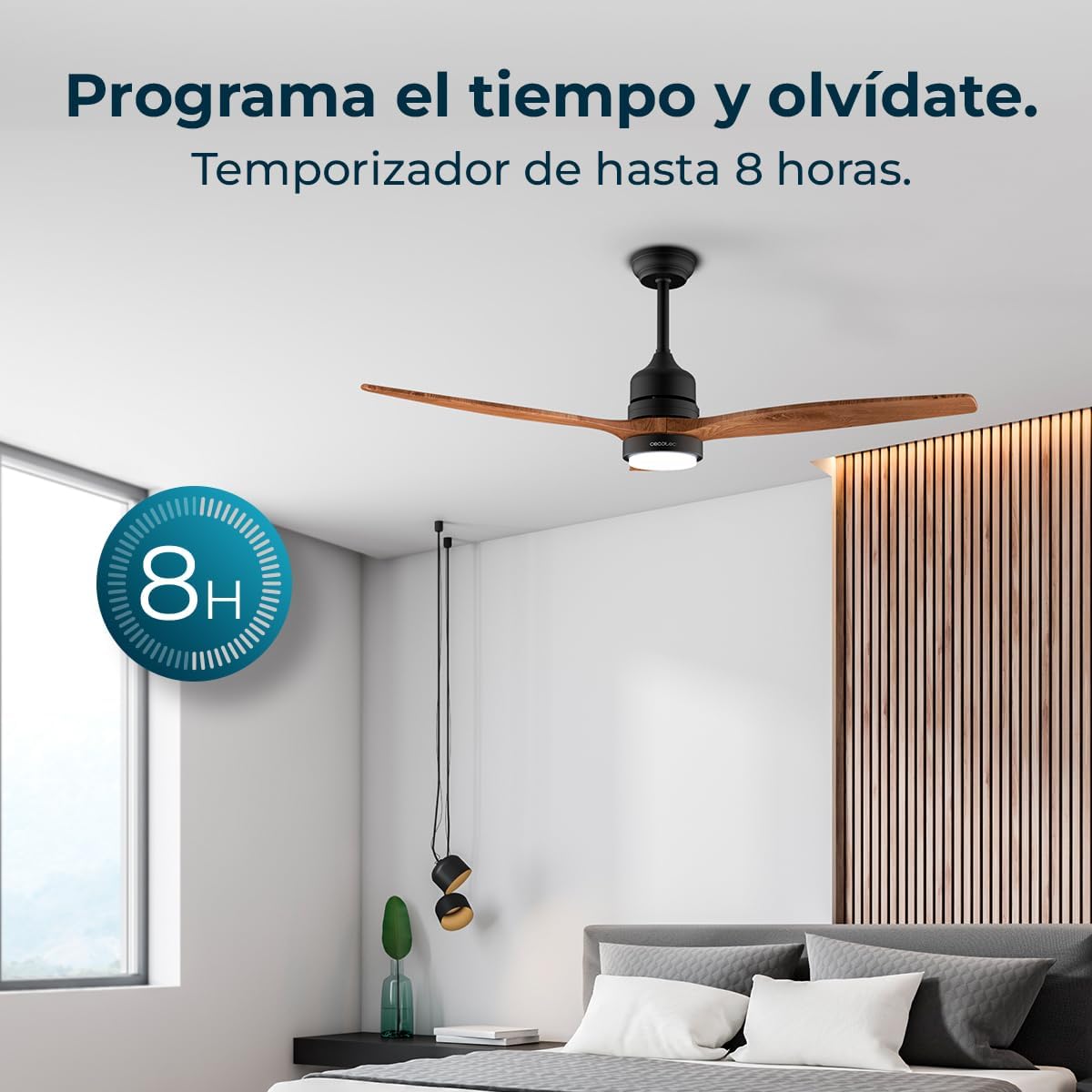 Cecotec Ventilador Techo EnergySilence Aero 5275 52" - 40W, DC, Mando a Distancia 9 61CYGk5aDeL. AC SL1200