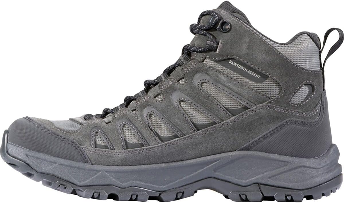 Oboz Men's Sawtooth Ascent Mid B-DRY Hiking Boot - Image 4