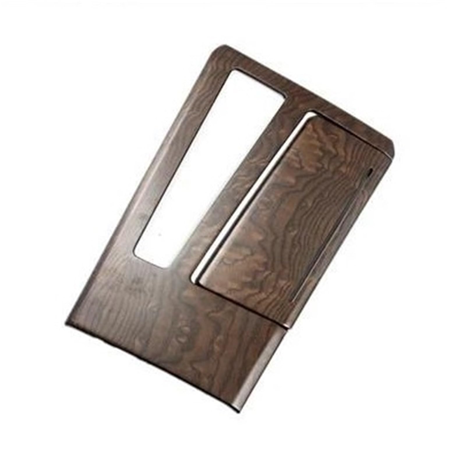 Fcaopcwama Gear Panel For Audi A6l A6 A7 C8 2019-2024 Wood Grain Overlay On Dashboard Door Gearshift Air Vent Car Armrest Storage Box