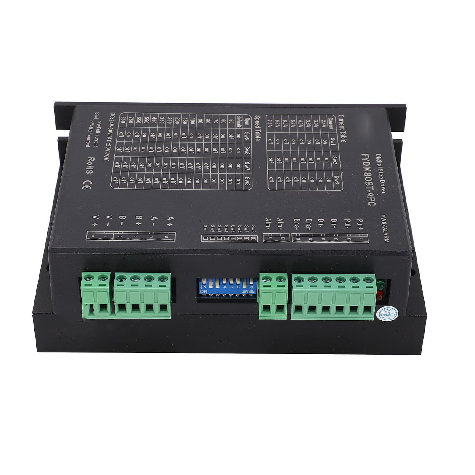 2-Phasen Schrittmotor Controller Treiberplatine Aluminiumlegierung DC
