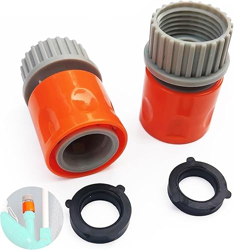 Acoplador rápido para aspiradora portátil de piscina, punta de succión con cinta selladora, accesorio de manguera de vacío de piscina para