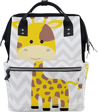 Diaper Bag Travel Backpack Cute Giraffe 