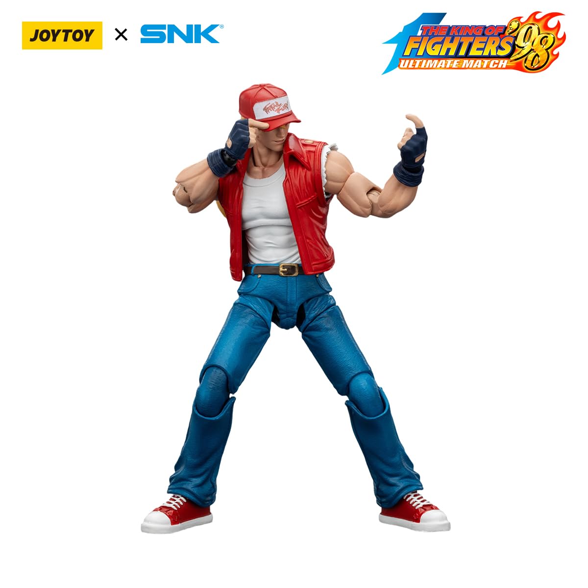 Amazon.com: JOYTOY SNK Terry Bogard 1/18 KOF Action Figures KOF