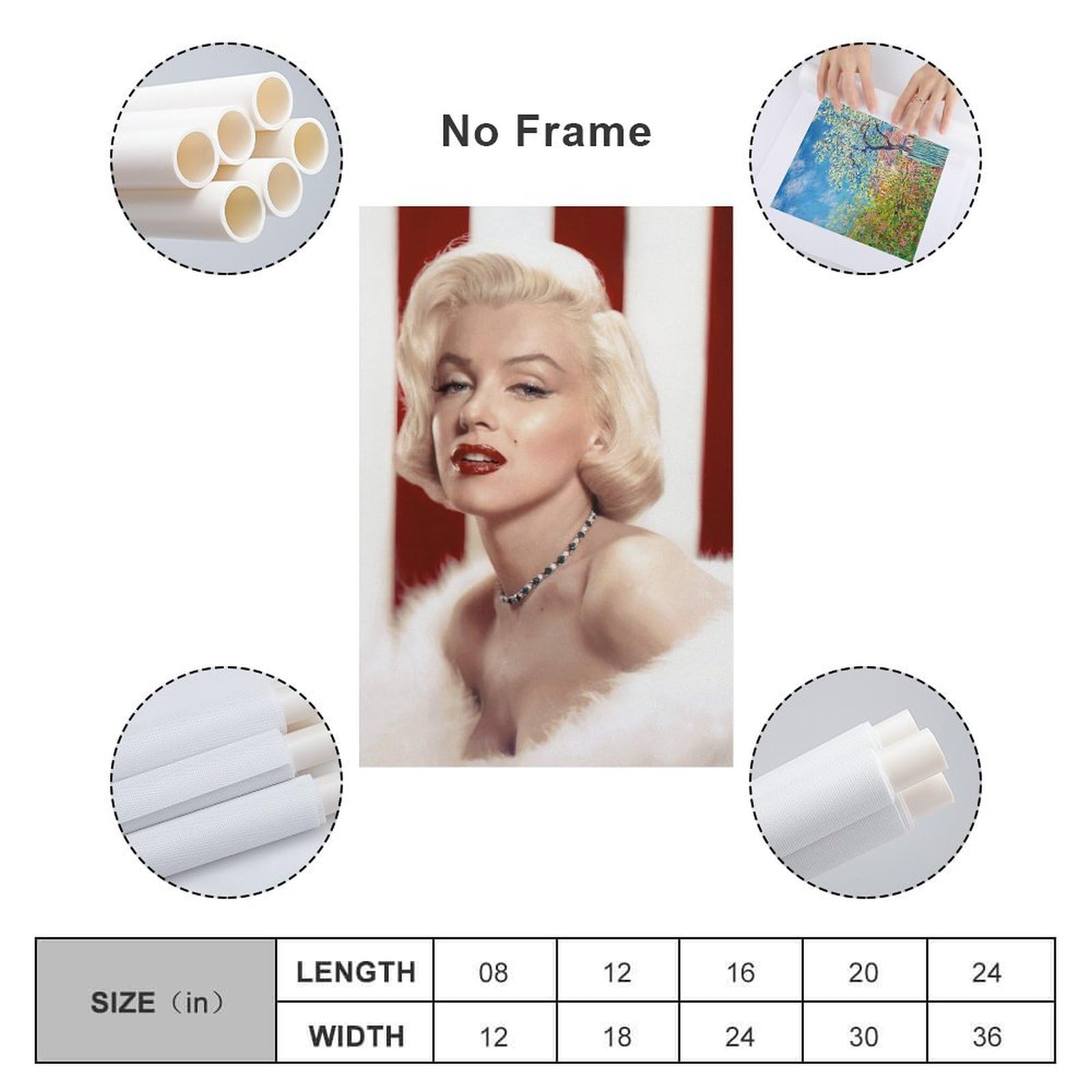 Amazon.co.jp: マリリン・モンロー、ファッションプリント