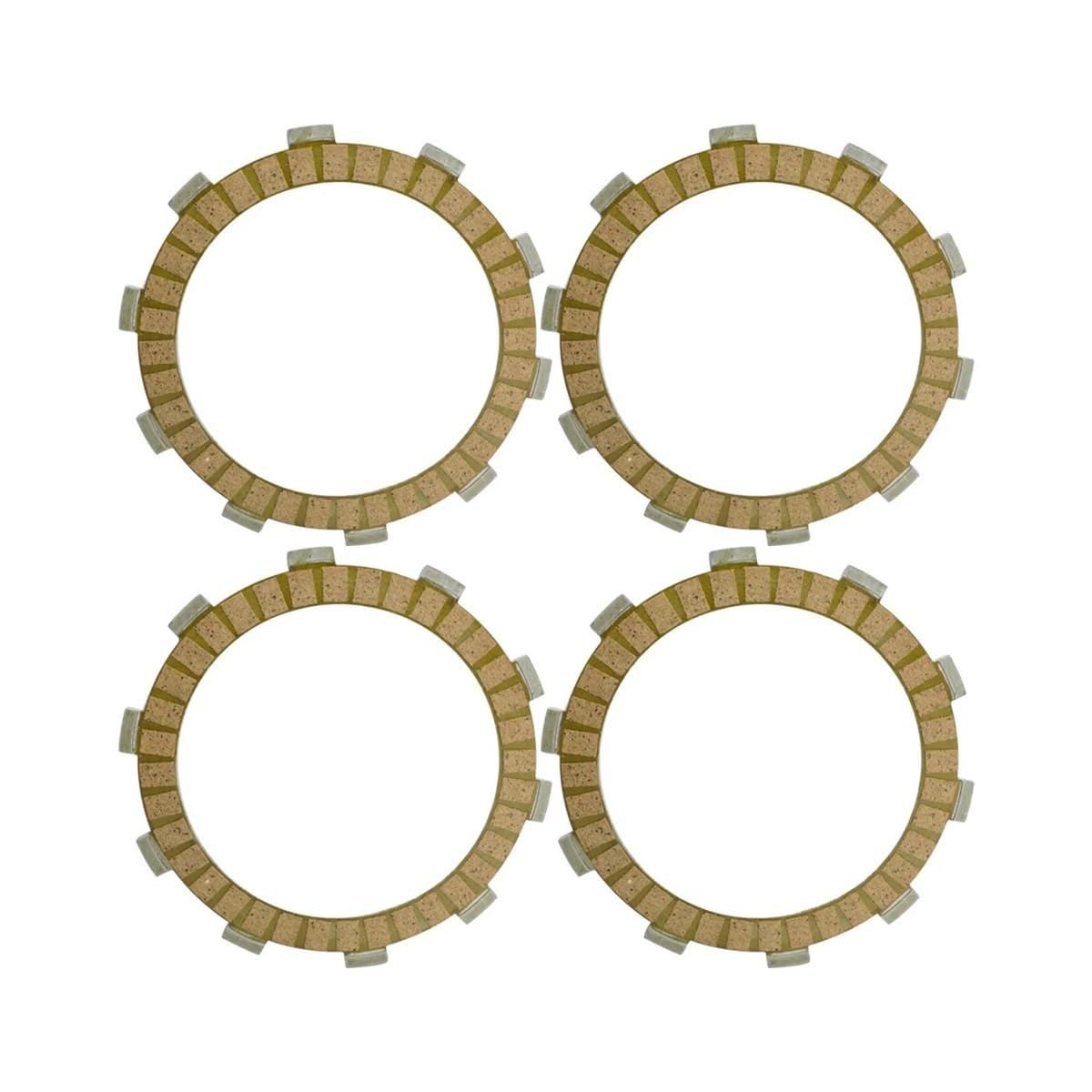 Disques d'embrayage moto XT125 résout le patinage BW200 lot de 4