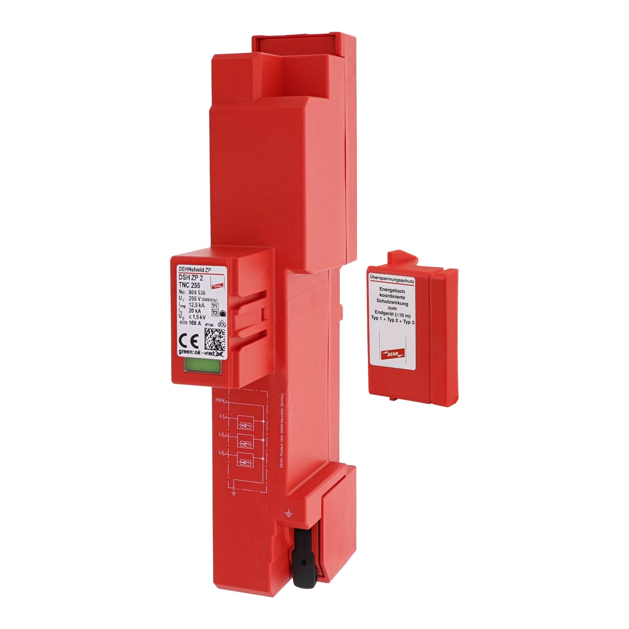 Parafoudre combiné DSH ZP 2 TNC 255 évite les pannes électriques dues aux surtensions