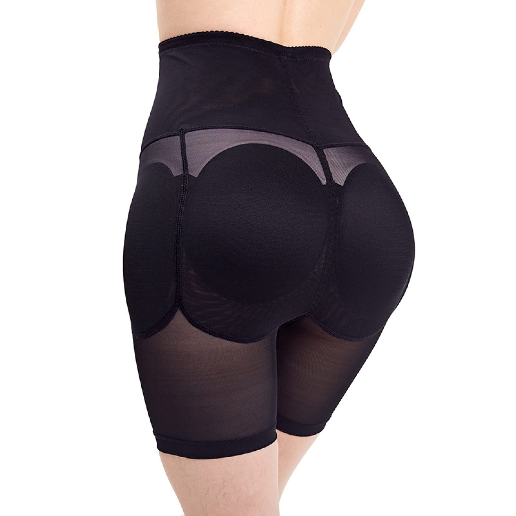 Bragas Levanta Glúteos Ropa Moldeadora, Pantalones Cortos levantadores de glúteos, Almohadilla para Mujer, Bragas de Control de Cintura Alta, Entrenador, Moldeador del Cuerpo